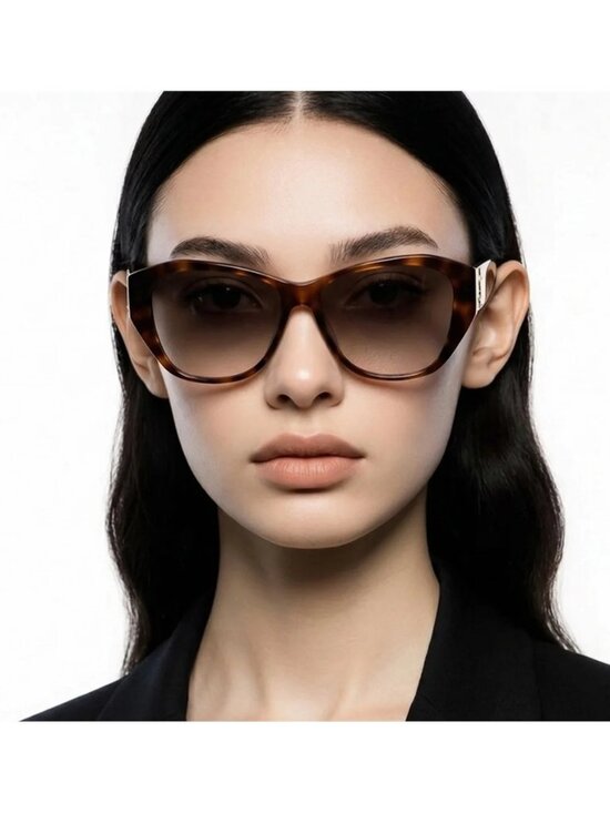 New Authentic Saint Laurent Havana SLM8 003 Sunglasses main image 13